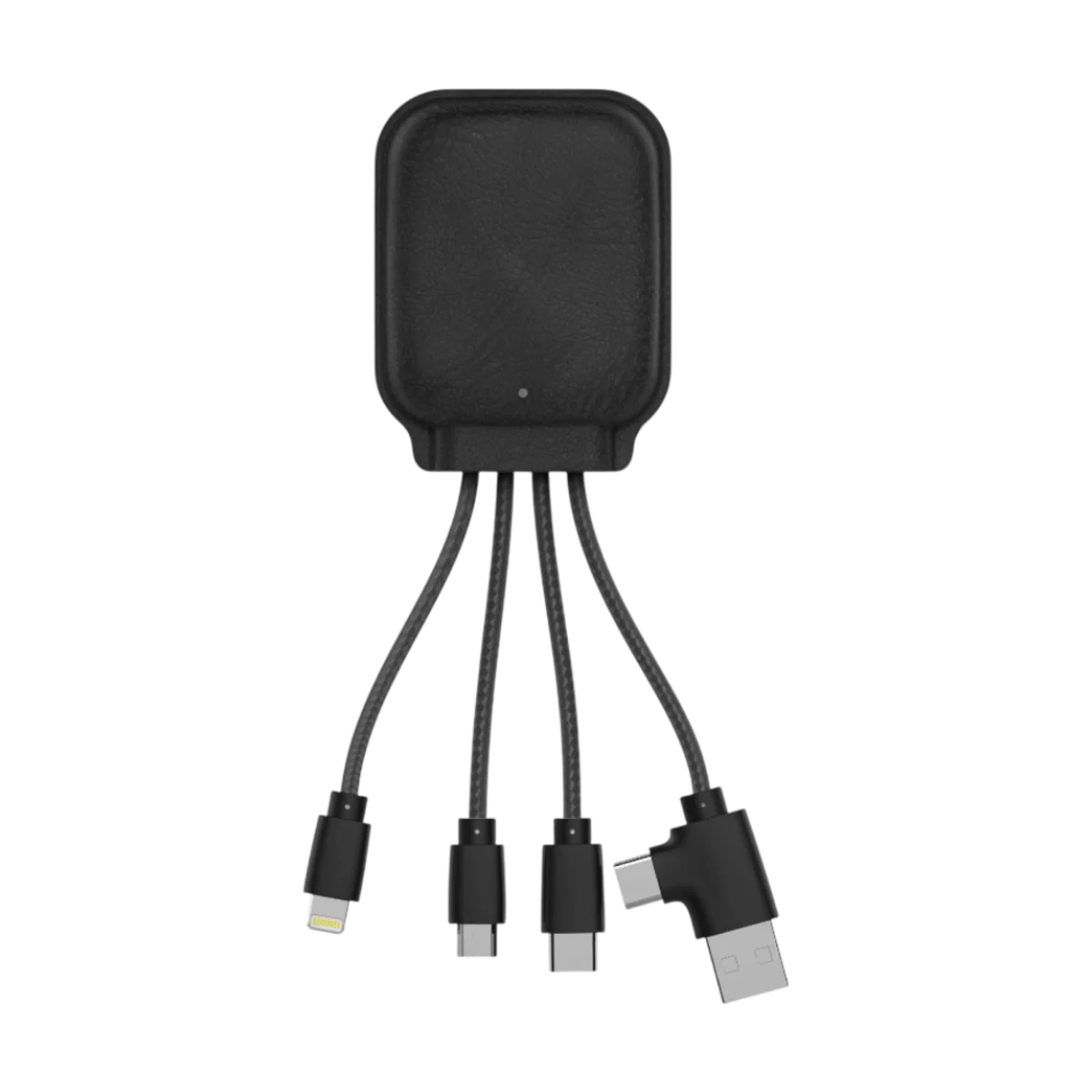 Xoopar Iné Gamma Recycled Leather Powerbank with Charging Cable main image