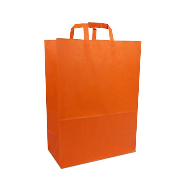 paperbags colour icons orange