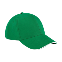 ICON - athleisure6panelcap kelly_green_white