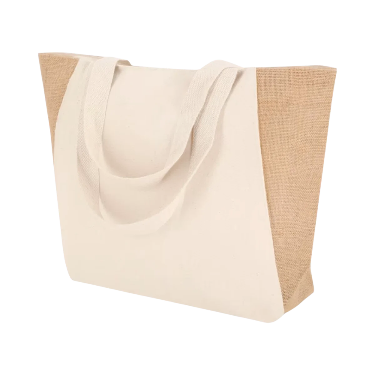 Jute and Cotton Shopper Bag main image