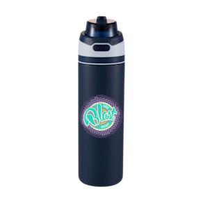 Recycled Stainless Steel Straw Bottle 28 oz