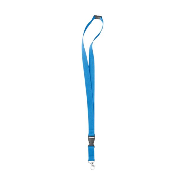 ICON - lanylanyardhookandbuckle20mm turquoise