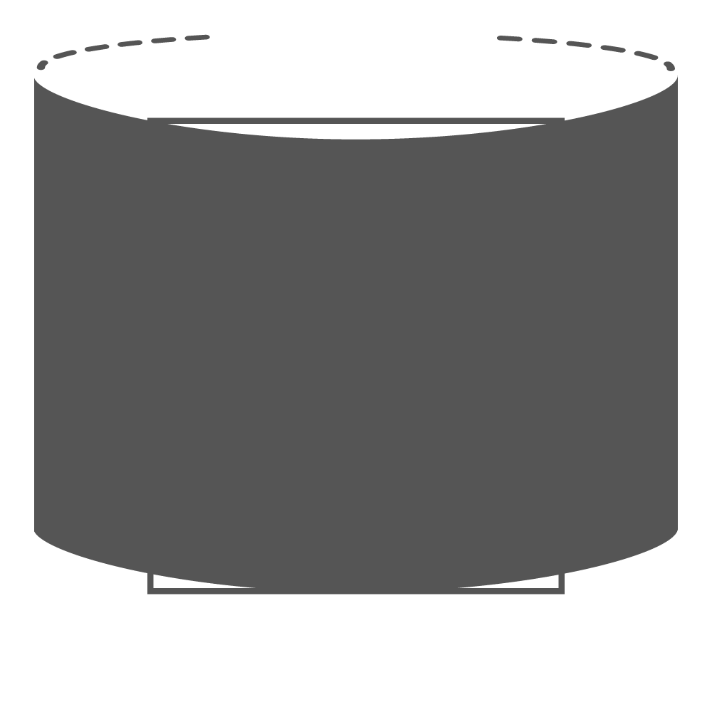 283 x 115 mm - Hylsa