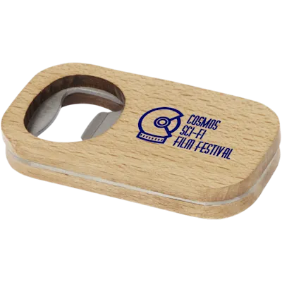 Wooden Stainless Steel Bottle Opener