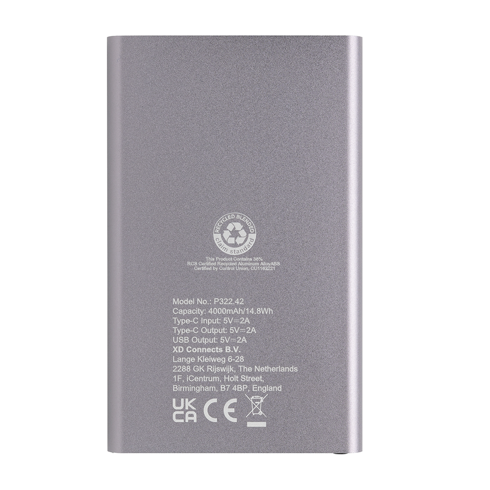 rcsrecycledplasticaluminum4000mahpowerbank setting 4