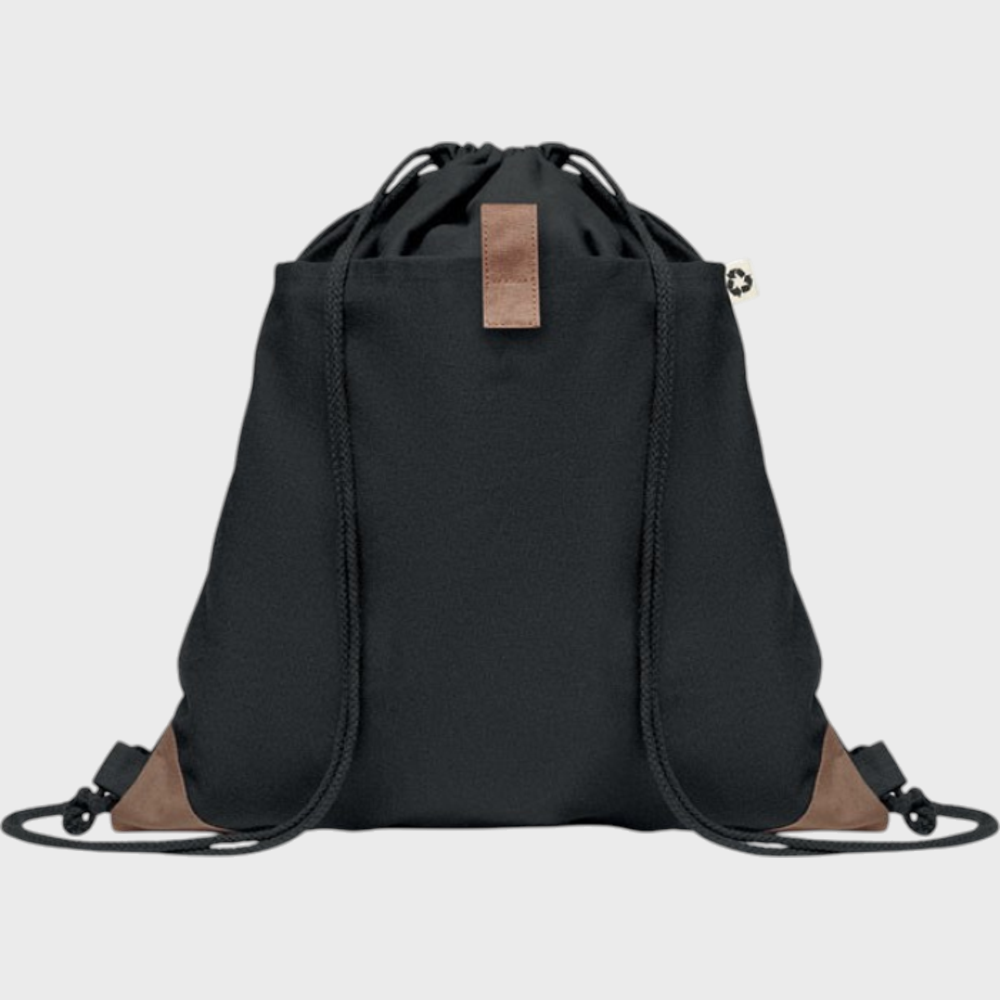 Sac à dos pochon en coton recyclé
