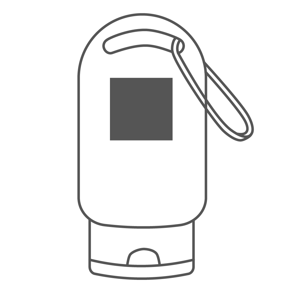 23 x 23 mm - Tampondruk