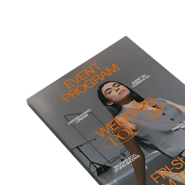 Event Programs and Promotions