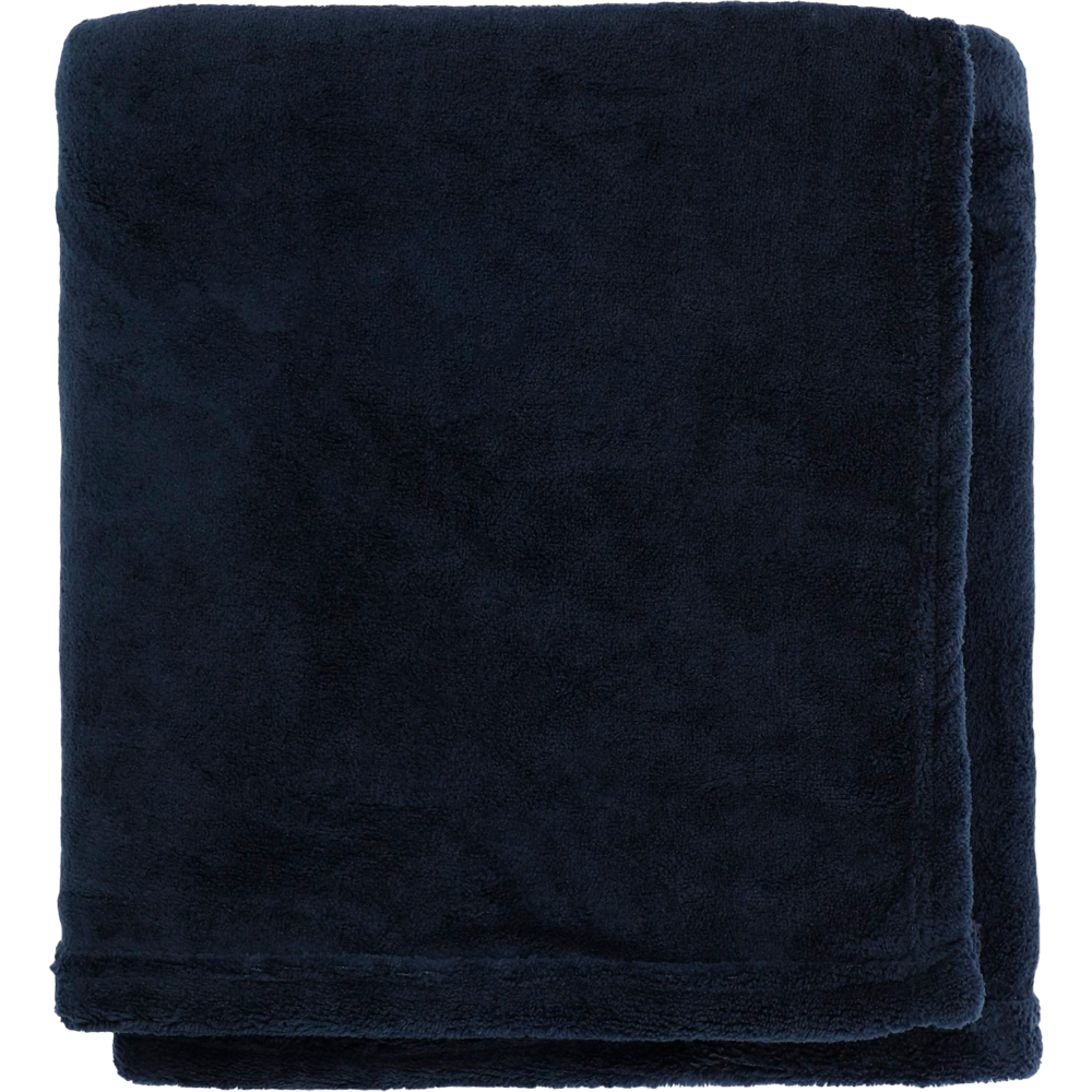 ICON - microcoralplushblanket navy