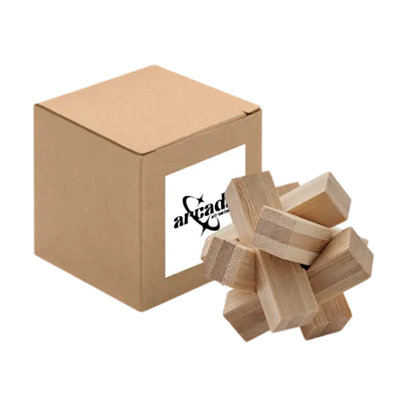 Bamboo Star Brain Teaser Puzzle