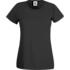 ICON - fruitoftheloomladyfitoriginalt black