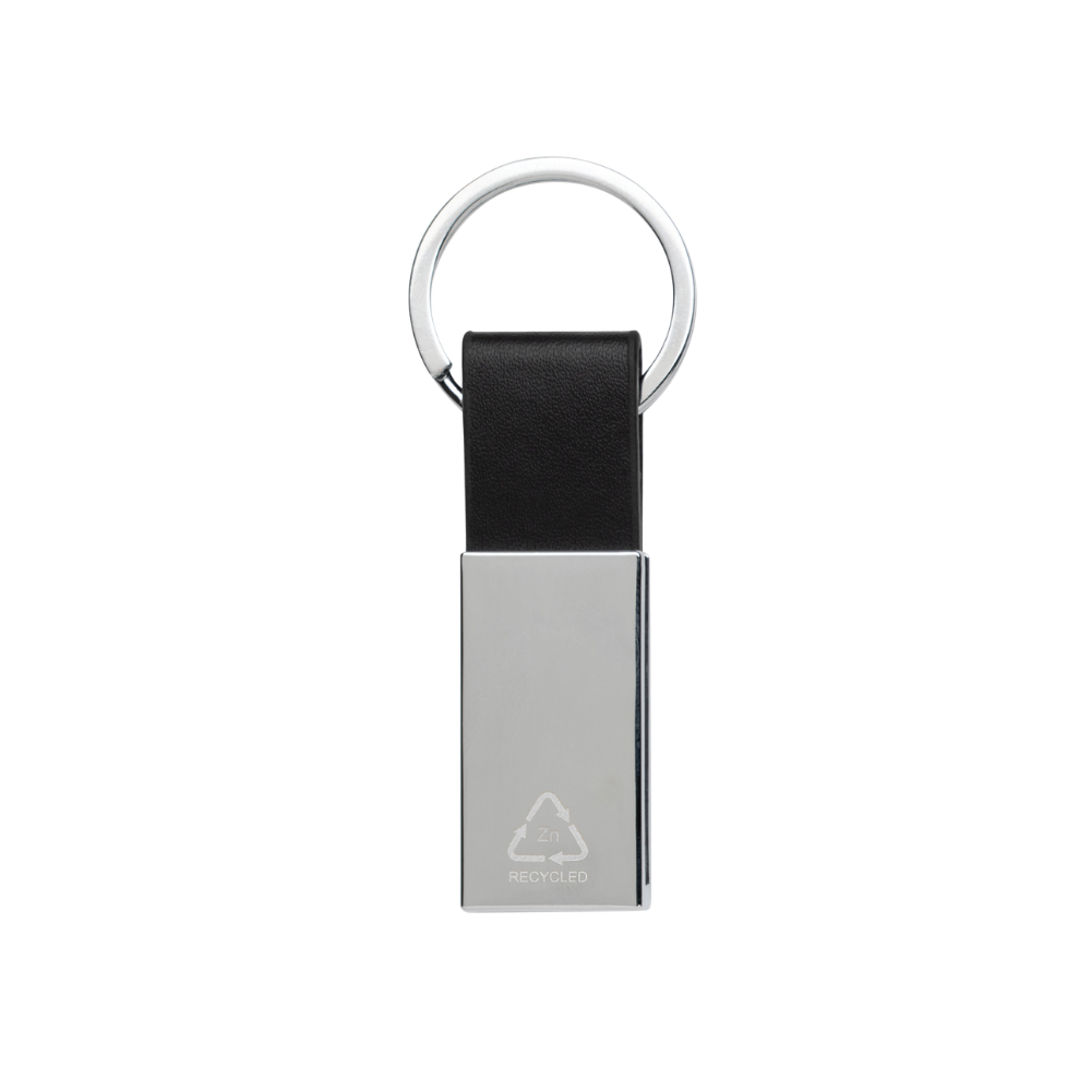luxurypukeychainecycledzincalloy