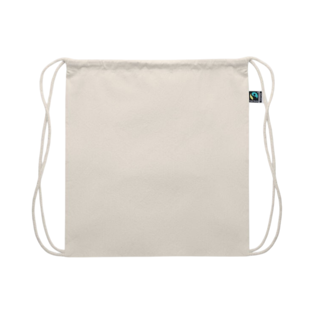 Sac à cordon en coton équitable 180g
