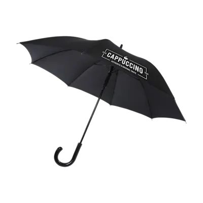 Fontana Auto Open Umbrella with Carbon Look Handle