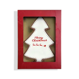 Sapins de Noël au chocolat