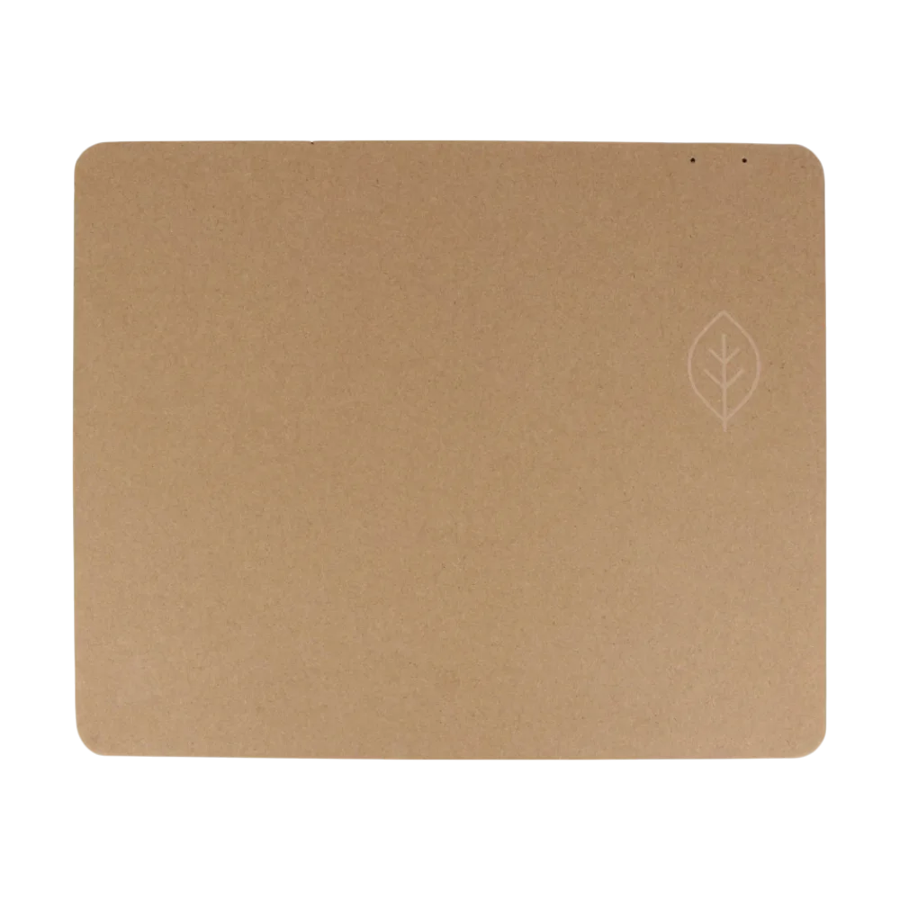 PDP - mousepadwithwirelesschargerrecycledpaper square #F8F8F8 background