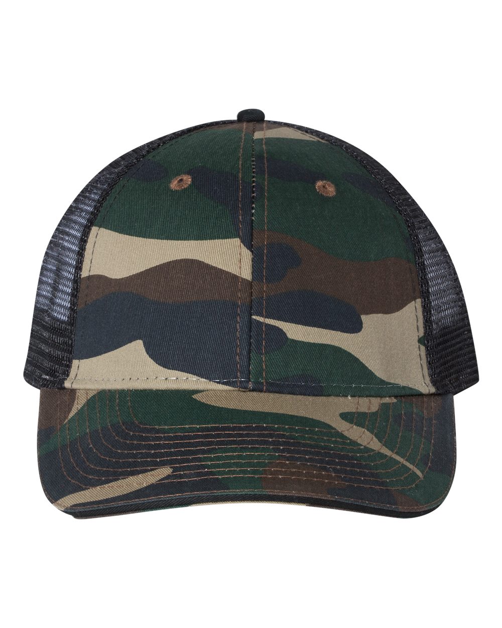 COLOR ICON - valucap6panelcap - White White