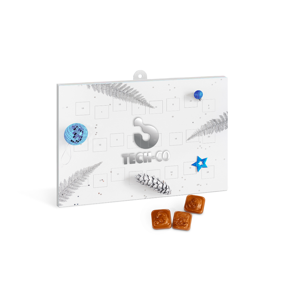 Calendrier de l'Avent format paysage