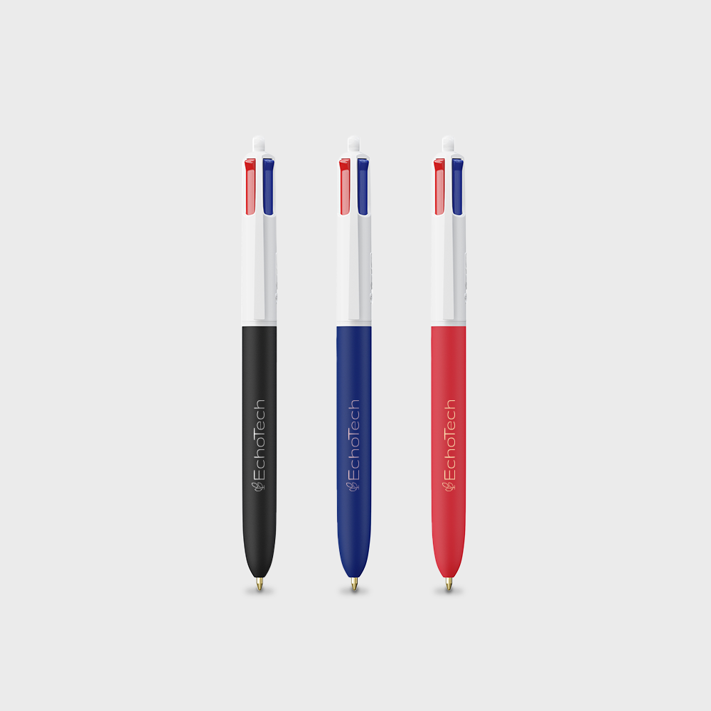 Stylo BIC 4 couleurs soft