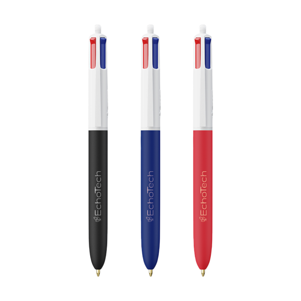 BIC® 4 kleuren soft pen