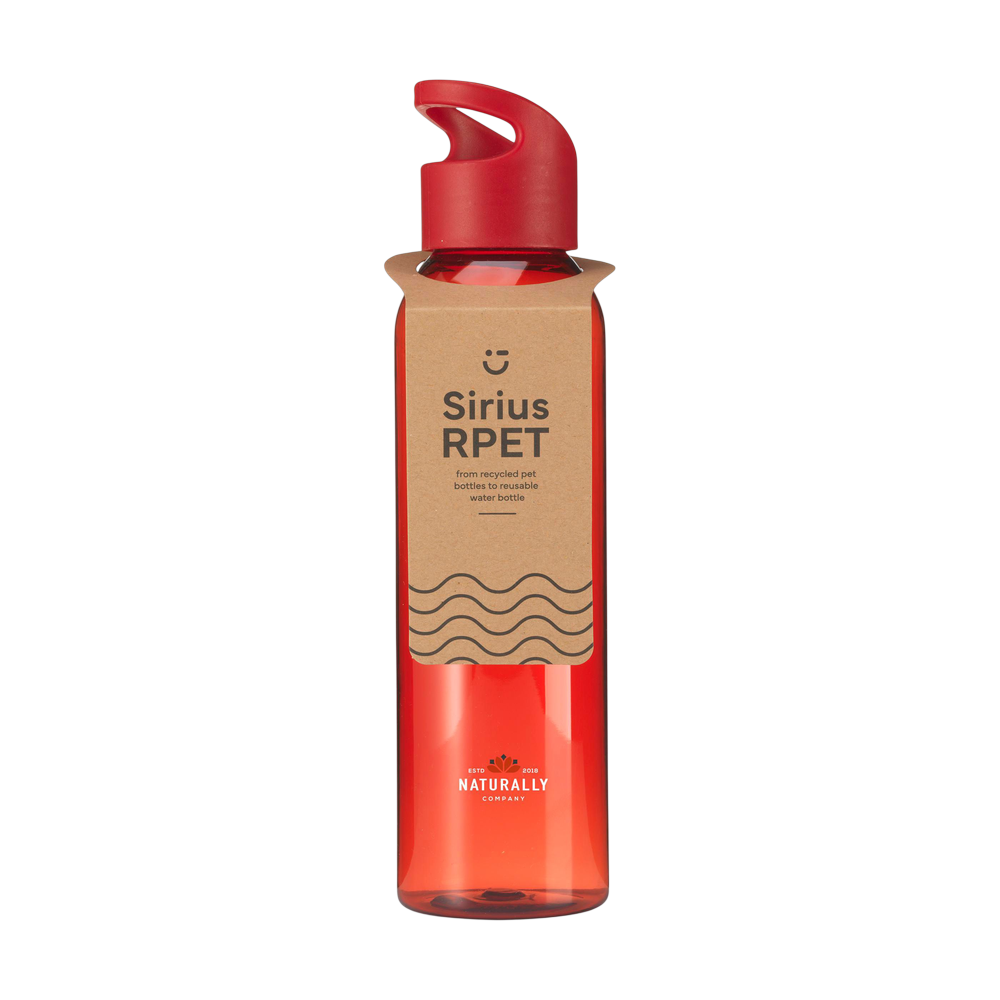 COLOR ICON - siriusgrsrpetwaterbottle650ml - Red Dark Red