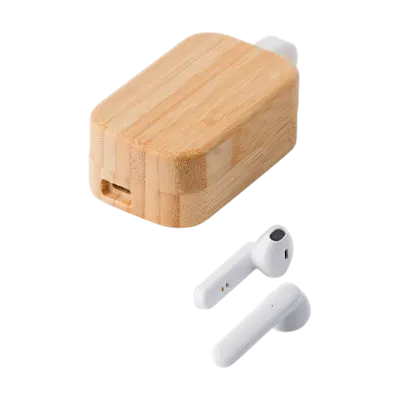 Cuffie Wireless in Bambù ABS