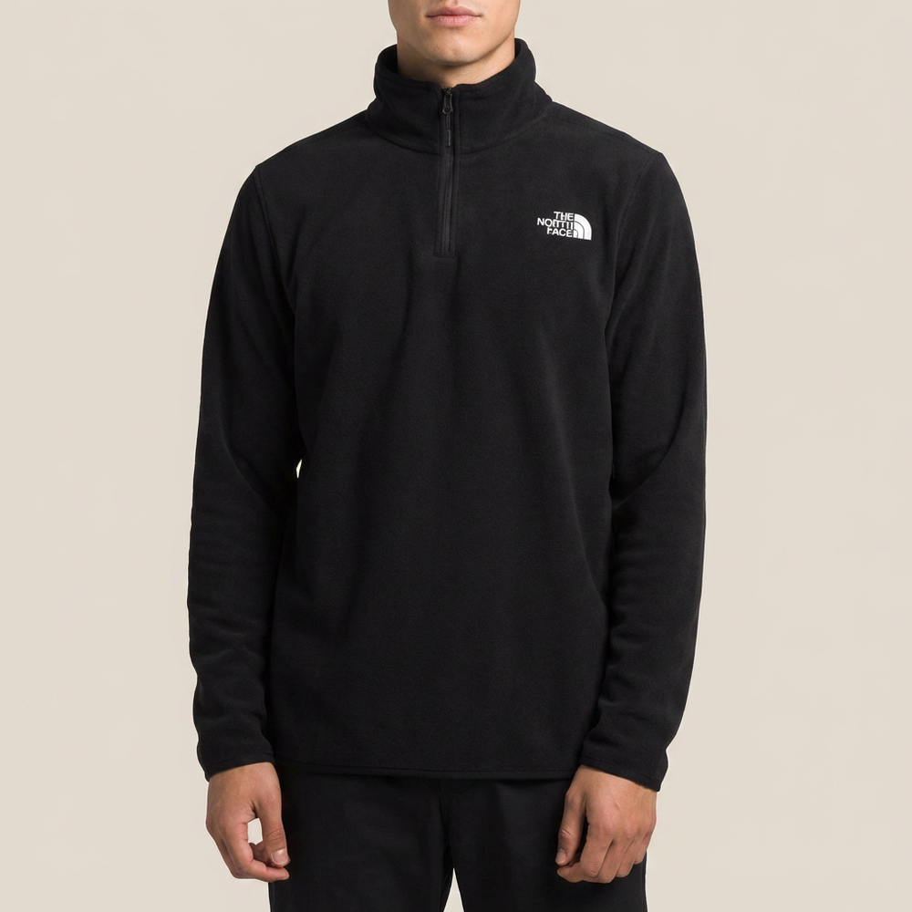 thenorthfacewomensglacierfleece14zipjacket - clothing_front_model