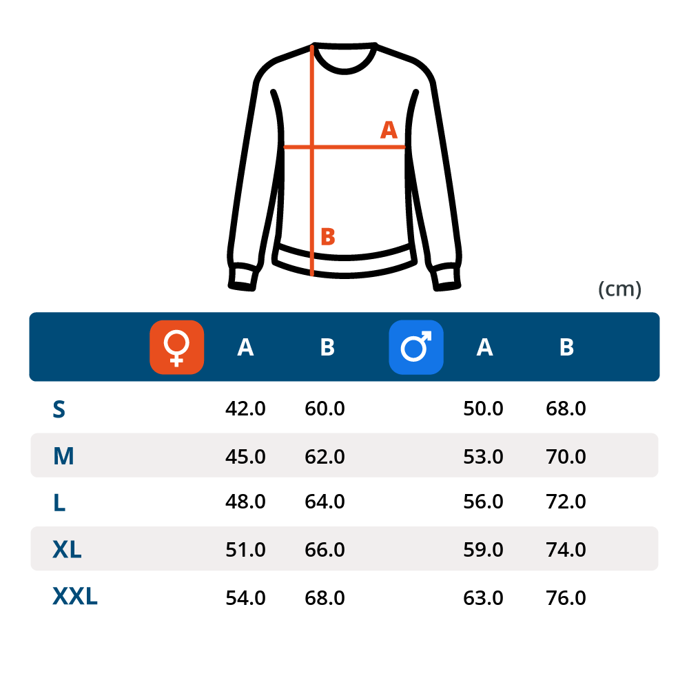 solsgalaxymen size chart
