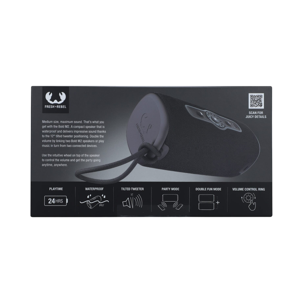 Enceinte Bluetooth étanche Bold M2