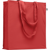 ICON - bentecolourorganiccottonshoppingbag red