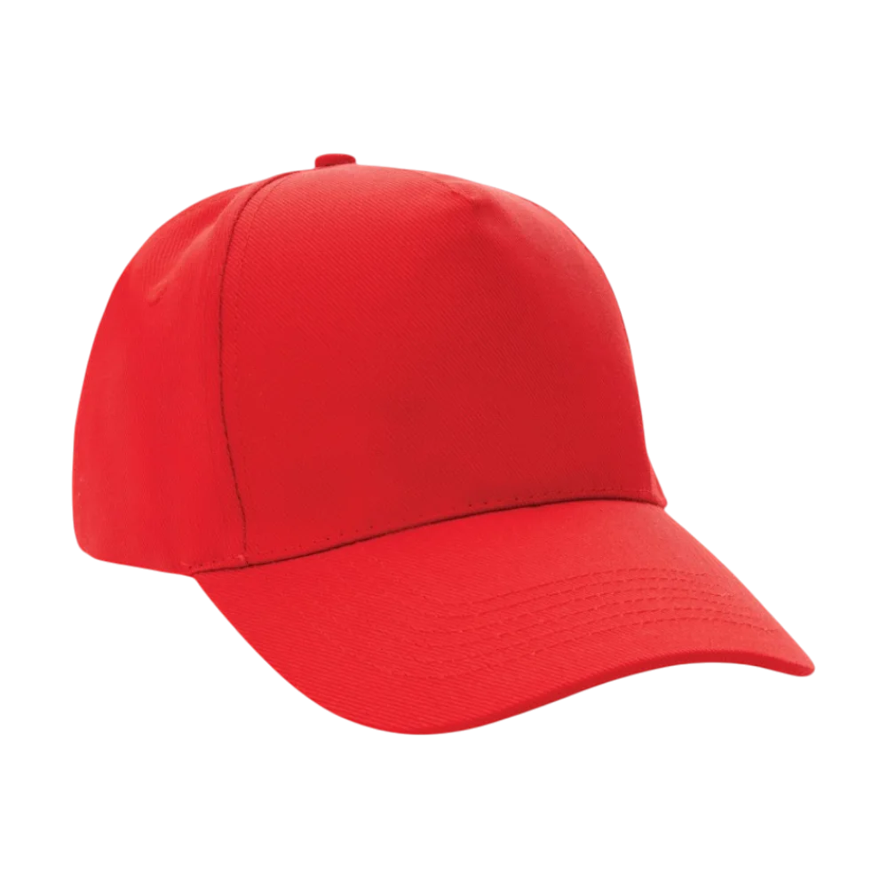 PDP - impact5panel280grrecycledcottoncapwithawaretracer square #F8F8F8 background