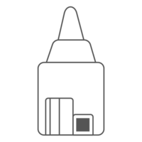 70 x 70 mm - Poche frontale