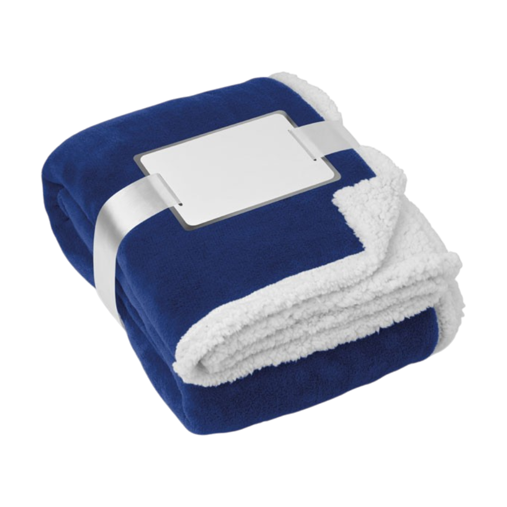 ICON - zermattblanketcoralfleecesherpa blue