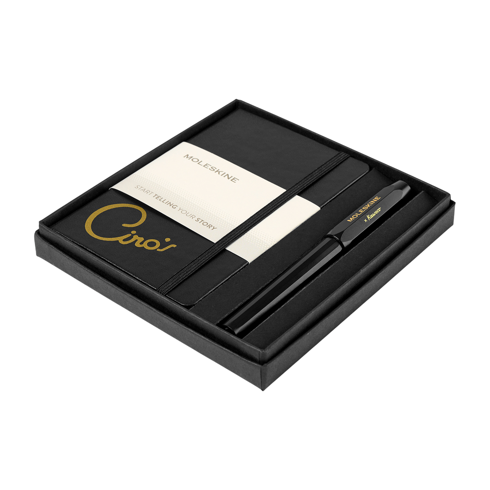 Moleskine® Pocket Notebook and Kaweco Pen Gift Set