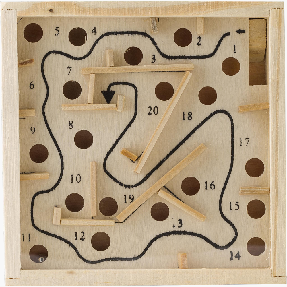 PDP - woodenpatiencegamejoel square #F8F8F8 background