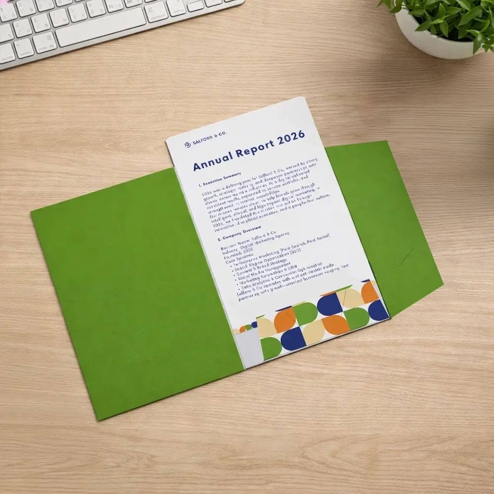 Presentation folder 