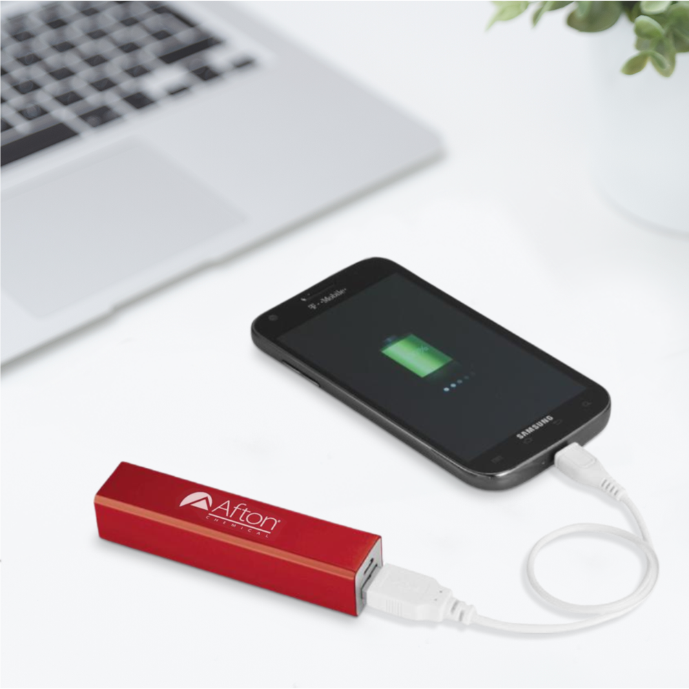 Volt 2200 mAh power bank PDP red