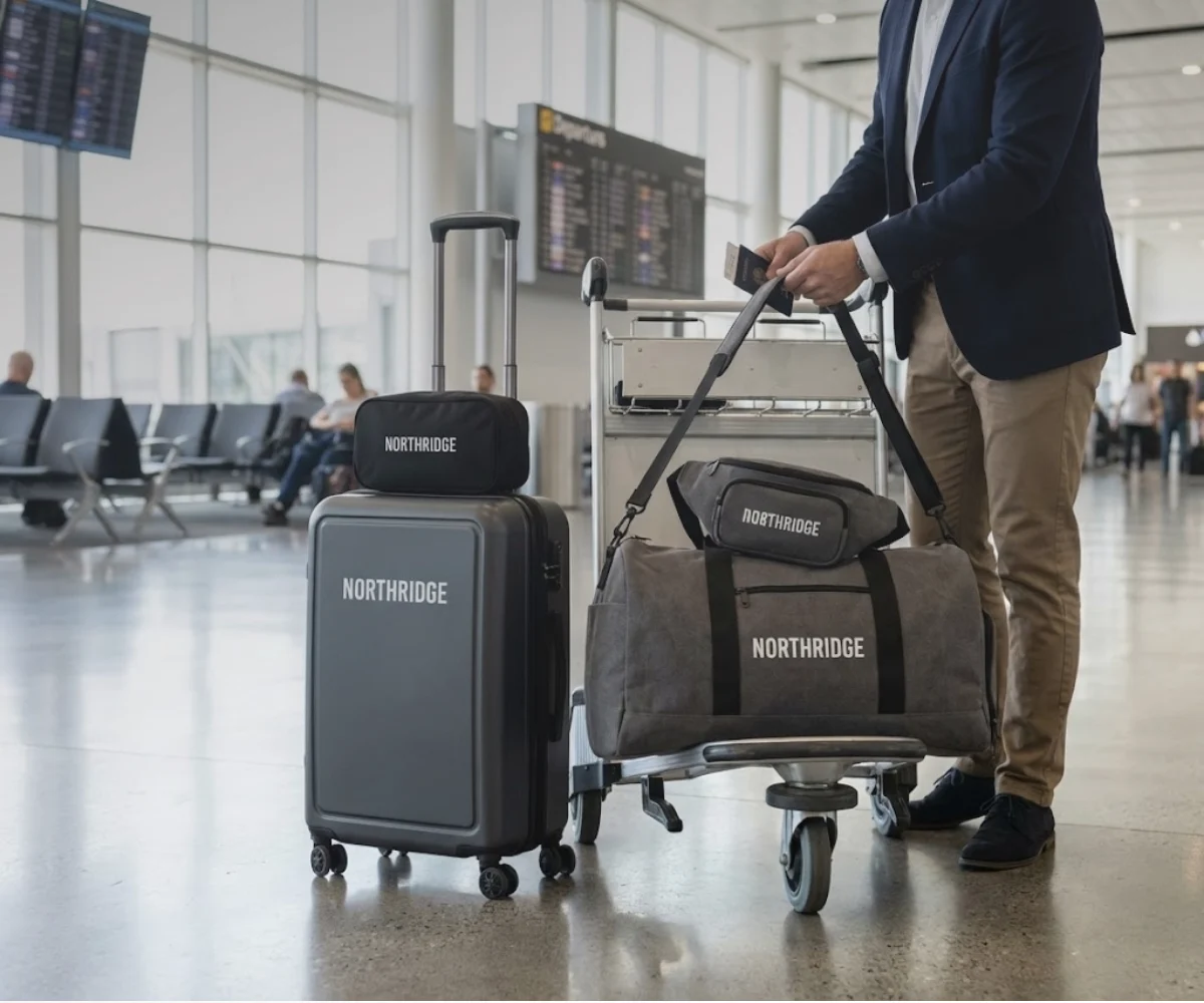 On the move with your brand, ready for every trip!