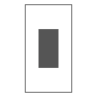 100 x 200 mm - Front