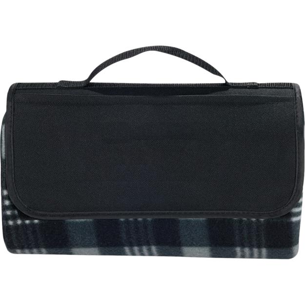 ICON - paddedwaterresistantfleecepicnicblanket black