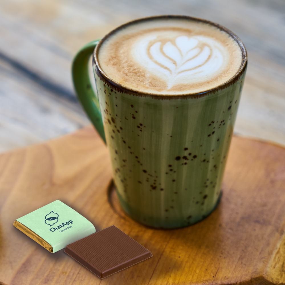 Sustainable choco recycled paper PDP 2