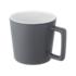 Cali 370 ml ceramic mug whitegray