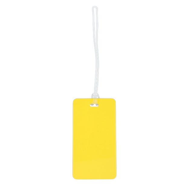 COLOR ICON - luggagetag - Yellow