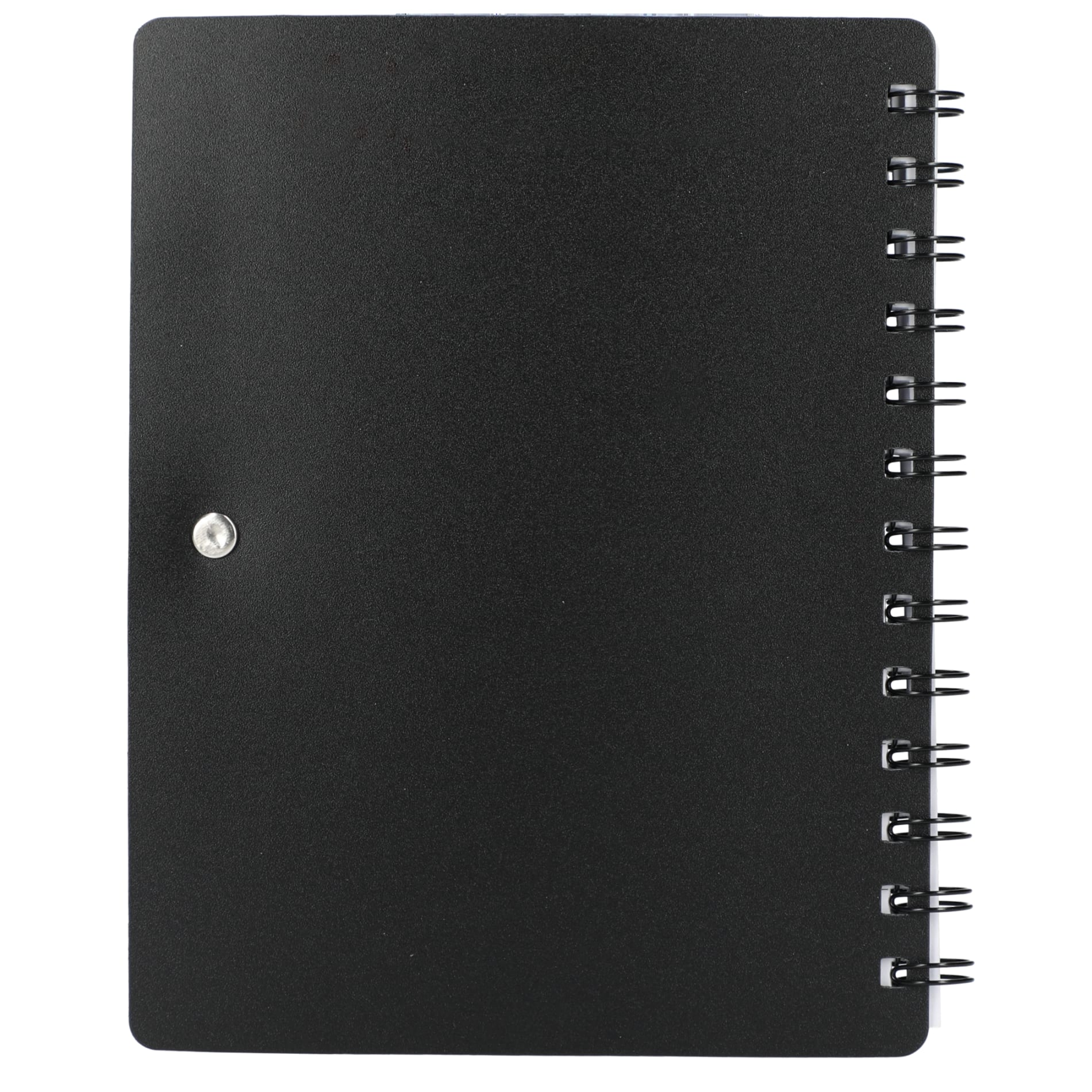 Recycled Polypropylene Spiral Notebook with Pen-1