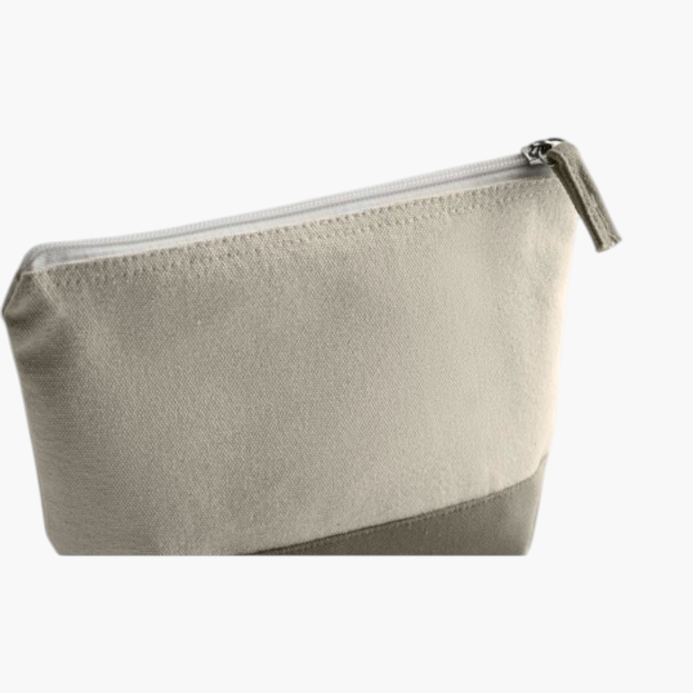 PDP - kleurenbicolourcottoncosmeticbag square #F8F8F8 background