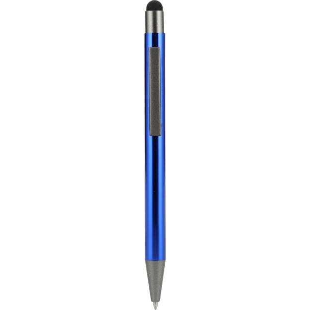 recycledaluminumgelballpointstylus blue