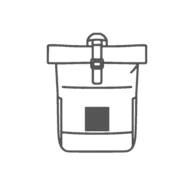 90 x 90 mm - Front Pocket