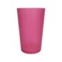 Doorschijnend roze