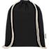 oregon140gmgrsrecycledcottondrawstring solid black