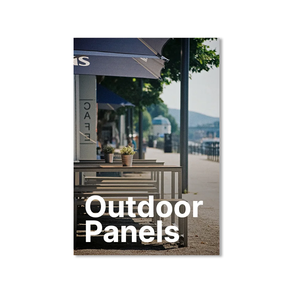 outdoor panels